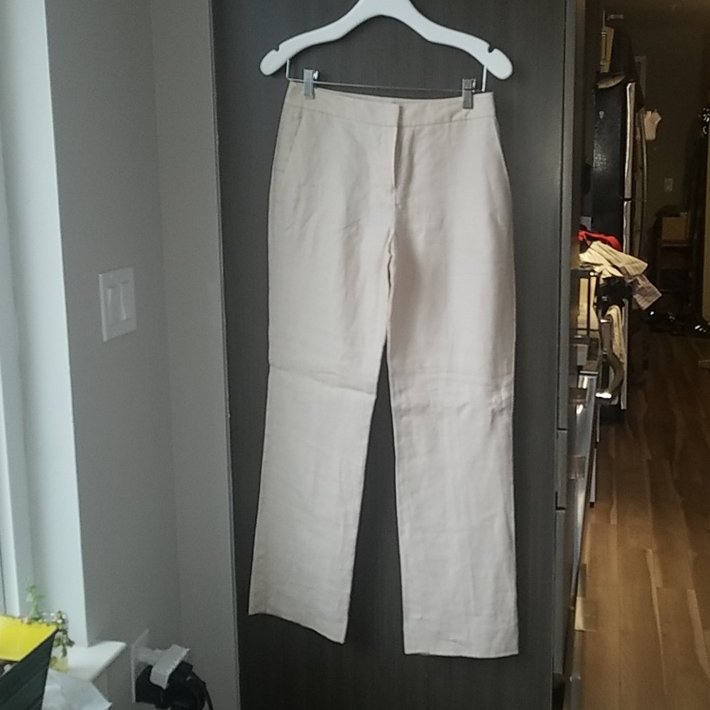 Linen dress pants